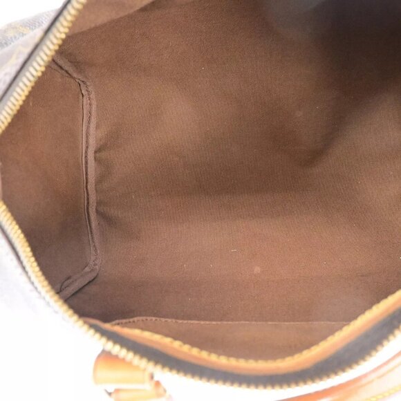 LOUIS VUITTON Speedy 30 Travel Hand Bag Monogram Leather Brown - Picture 8 of 16